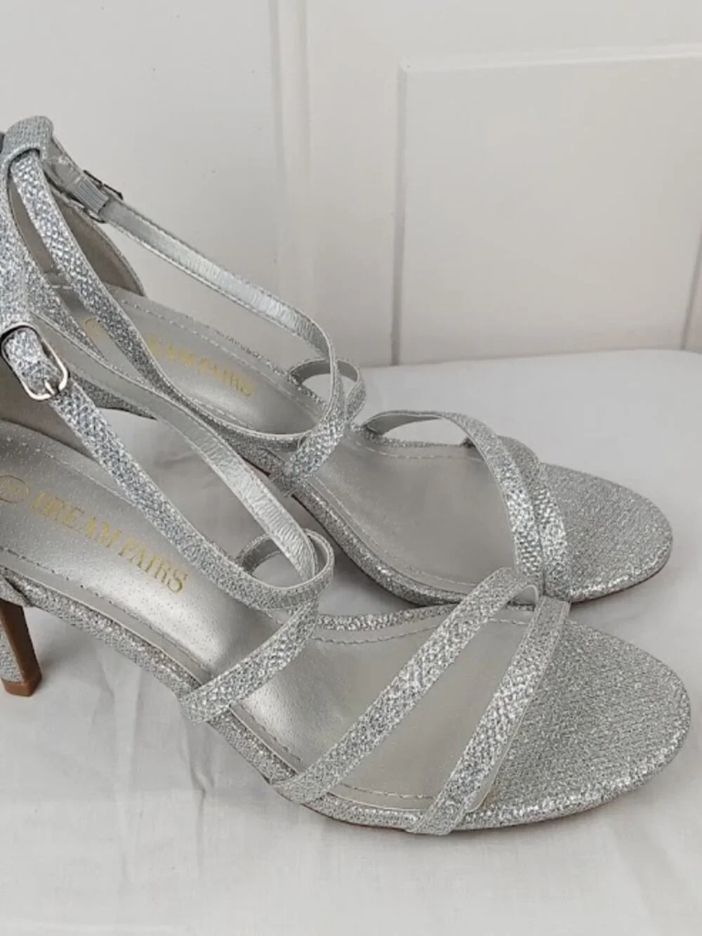 Dream Pairs Dolce Fashion Stilettos Open Toe Pump 3